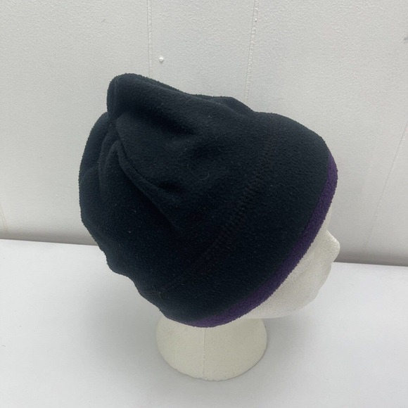 VTG Bula Kansas State Wildcats Beanie Hat Cap Black Purple Embroidered Made USA - Picture 6 of 11